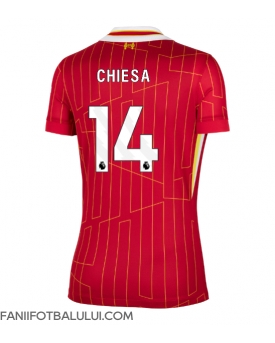 Liverpool Federico Chiesa #14 Tricou Fotbal Replică 2024-25 Femei Acasa
